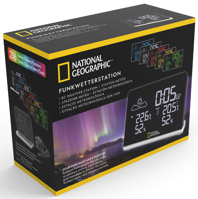 Метеостанция Bresser National Geographic Multi Color Метеостанция Bresser National Geographic Multi Color