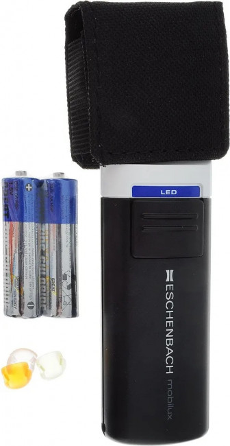 Лупа асферическая Eschenbach mobilux LED, 35 мм, 12.5х