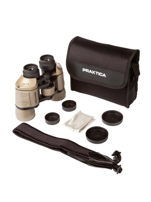 Бинокль Praktica Falcon 8x40, песочный