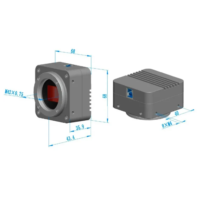 Видеоокуляр ToupCam U3ISPM18000KPA USB3.0 Видеоокуляр ToupCam U3ISPM18000KPA USB3.0