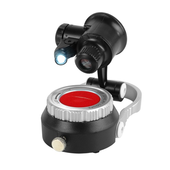 Лупа Veber MG15-55 ювелирная с подсветкой