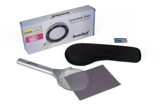 Лупа Levenhuk Zeno 50, 2,2/4,4x, 88/21 мм, 2 LED Лупа Levenhuk Zeno 50, 2,2/4,4x, 88/21 мм, 2 LED