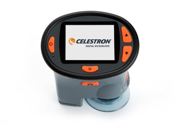 Портативный цифровой микроскоп Celestron с LCD-экраном Портативный цифровой микроскоп Celestron с LCD-экраном