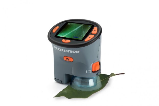 Портативный цифровой микроскоп Celestron с LCD-экраном Портативный цифровой микроскоп Celestron с LCD-экраном