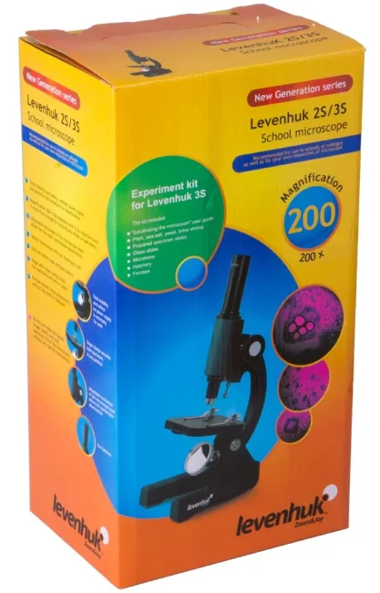 Микроскоп Levenhuk 2S NG, монокулярный Микроскоп Levenhuk 2S NG, монокулярный