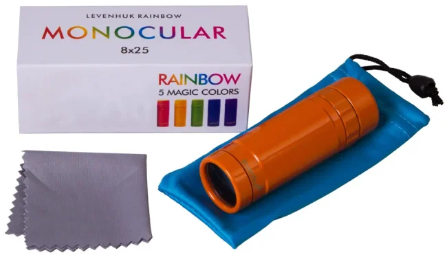 Монокуляр Levenhuk Rainbow 8x25 Sunny Orange Монокуляр Levenhuk Rainbow 8x25 Sunny Orange
