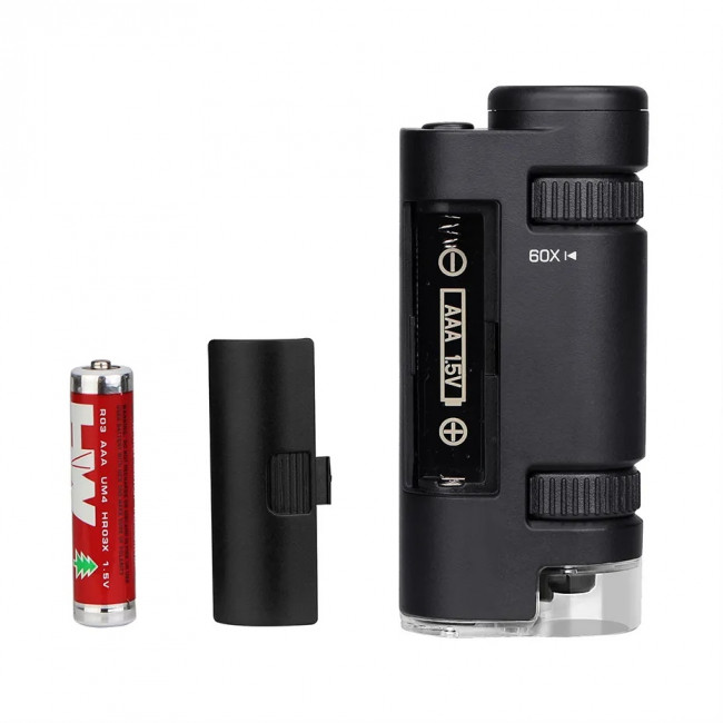 Портативный микроскоп SVBONY SV603 60-120x (чёрный)