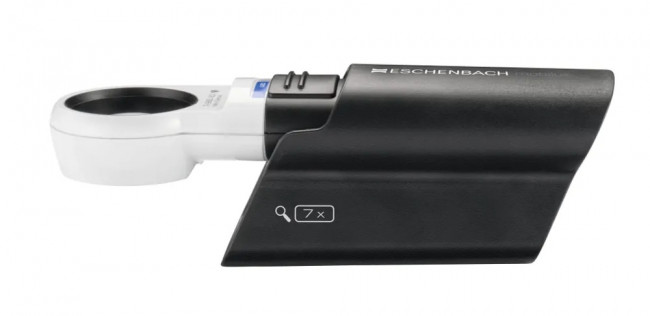 Лупа асферическая Eschenbach mobilux LED, 35 мм, 7.0х