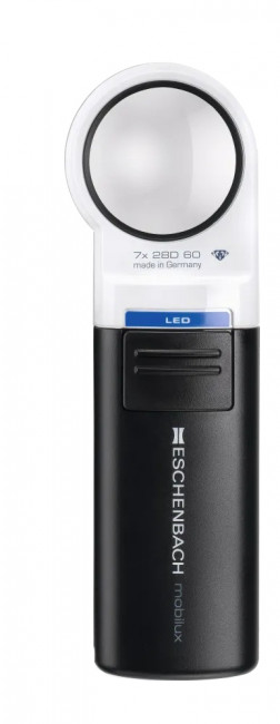 Лупа асферическая Eschenbach mobilux LED, 35 мм, 7.0х