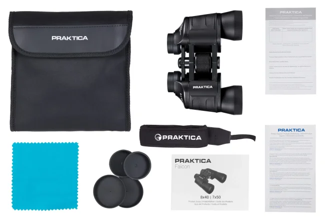 Бинокль Praktica Falcon 8x40, чёрный Бинокль Praktica Falcon 8x40, чёрный