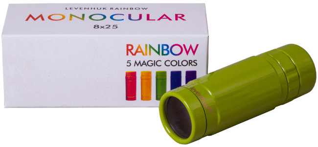 Монокуляр Levenhuk Rainbow 8x25 Lime