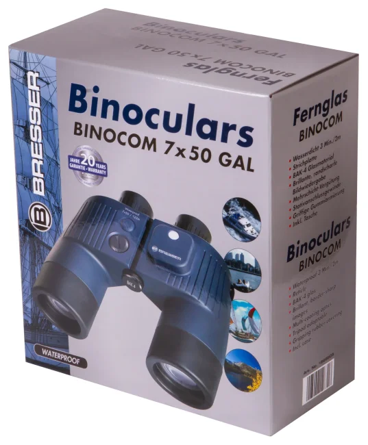 Бинокль Bresser Binocom 7x50 GAL