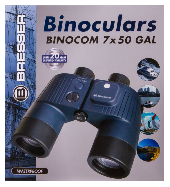 Бинокль Bresser Binocom 7x50 GAL Бинокль Bresser Binocom 7x50 GAL
