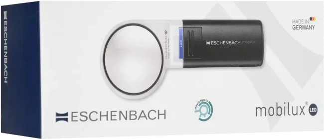 Лупа асферическая Eschenbach mobilux LED, 58 мм, 5.0х Лупа асферическая Eschenbach mobilux LED, 58 мм, 5.0х
