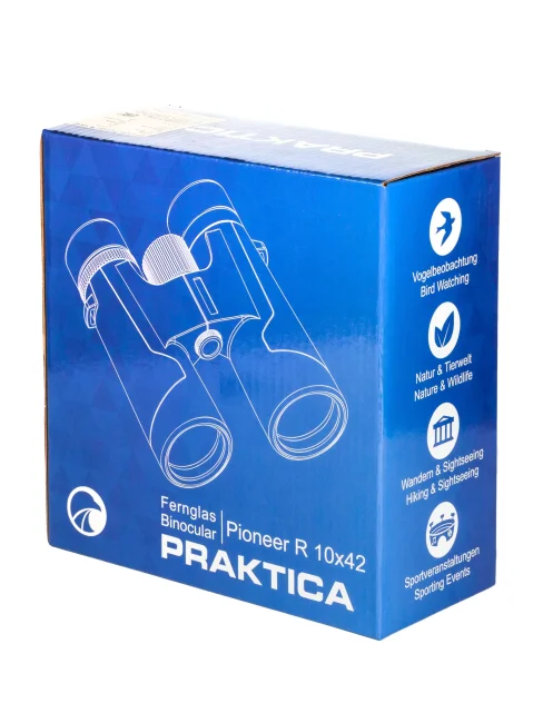 Бинокль Praktica Pioneer R 10x42, водозащита Бинокль Praktica Pioneer R 10x42, водозащита