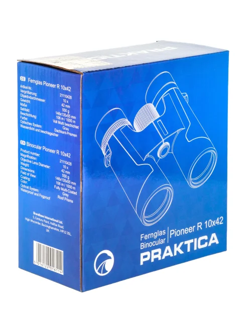 Бинокль Praktica Pioneer R 10x42, водозащита Бинокль Praktica Pioneer R 10x42, водозащита