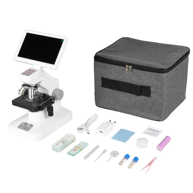 Цифровой микроскоп Микромед iMicro LCD (с нагревательным столиком) Цифровой микроскоп Микромед iMicro LCD (с нагревательным столиком)