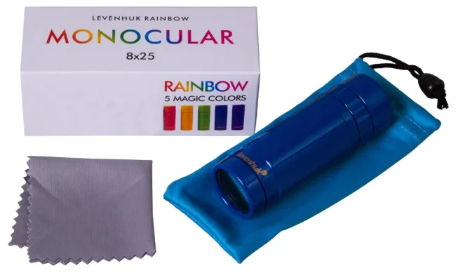 Монокуляр Levenhuk Rainbow 8x25 Blue Wave Монокуляр Levenhuk Rainbow 8x25 Blue Wave