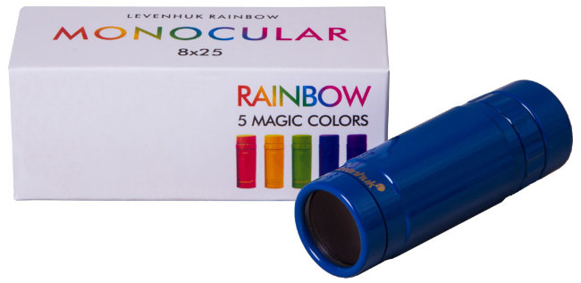 Монокуляр Levenhuk Rainbow 8x25 Blue Wave