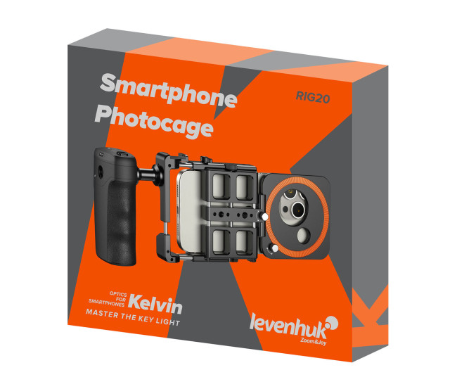 Монопора–клетка для смартфона Levenhuk Kelvin RIG20