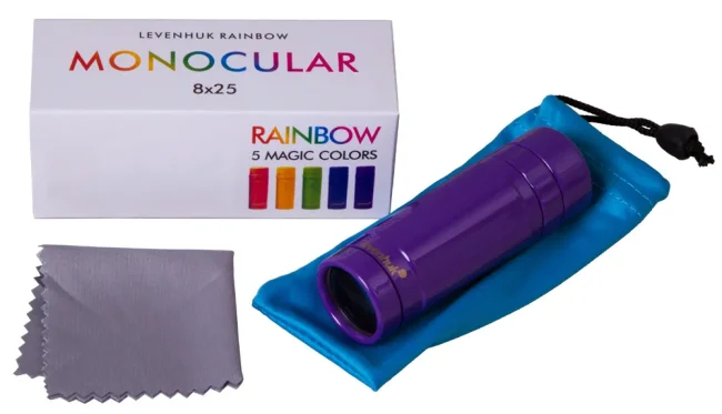 Монокуляр Levenhuk Rainbow 8x25 Amethyst