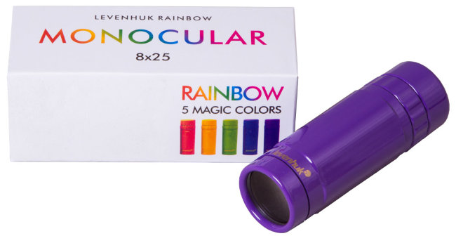 Монокуляр Levenhuk Rainbow 8x25 Amethyst Монокуляр Levenhuk Rainbow 8x25 Amethyst