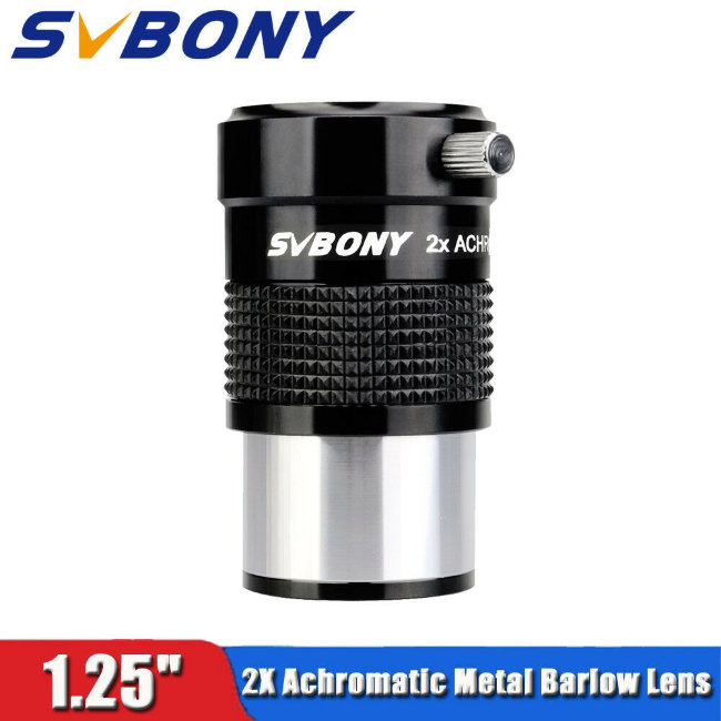 Линза Барлоу SVBONY 2х, 1,25", ахроматическая (118)