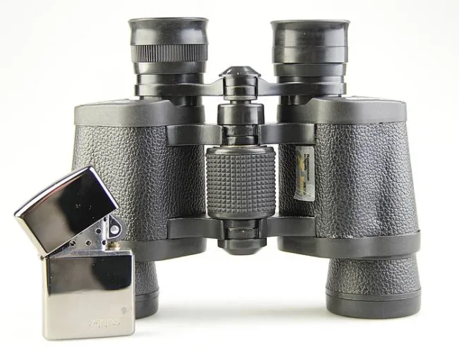 Бинокль Veber Classic БПЦ 8x30 VL черный, кожа