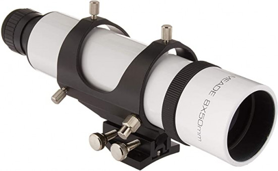 Оптический искатель Meade 829 прямого зрения 8х50 с крепежной скобой (белый)