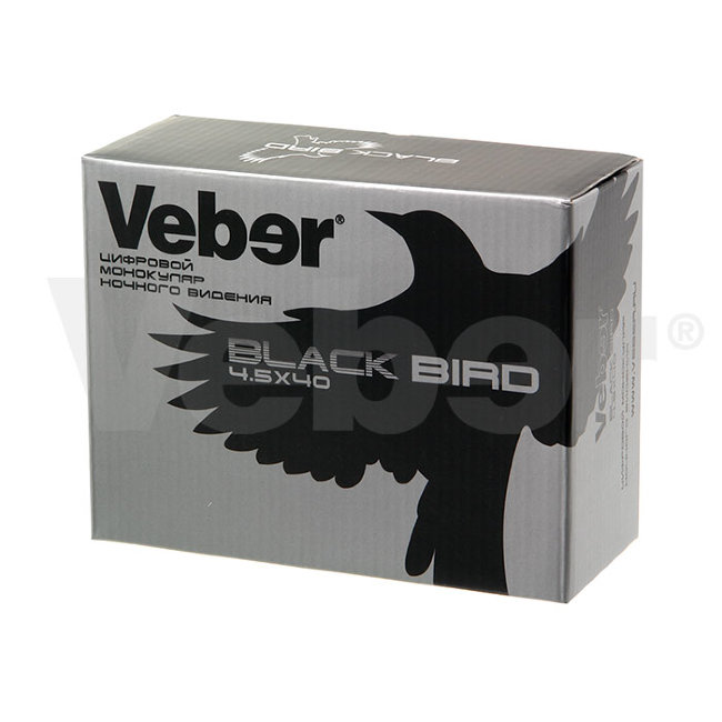 Монокуляр цифровой ночного видения Veber Black Bird 4,5x40 Монокуляр цифровой ночного видения Veber Black Bird 4,5x40