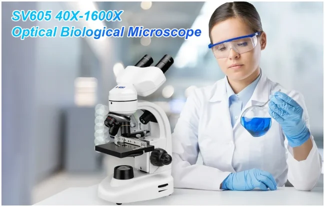 Микроскоп бинокулярный SVBONY SV605 40-1600х