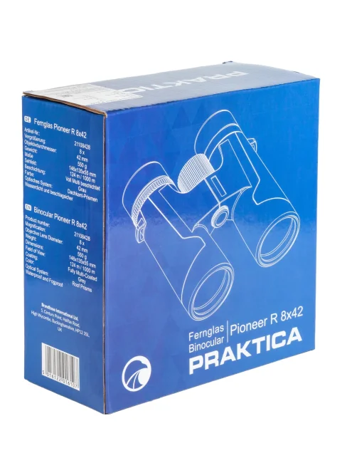 Бинокль Praktica Pioneer R 8x42, водозащита