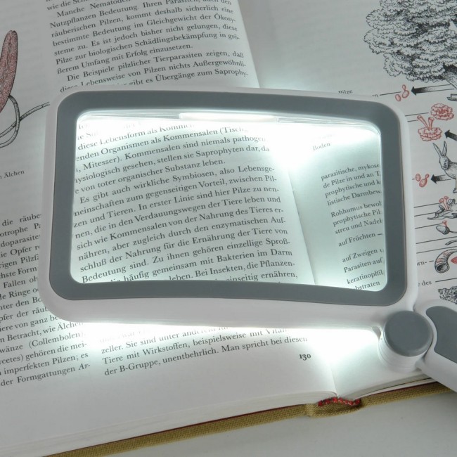 Лупа складная Veber MG12075 с подсветкой Лупа складная Veber MG12075 с подсветкой