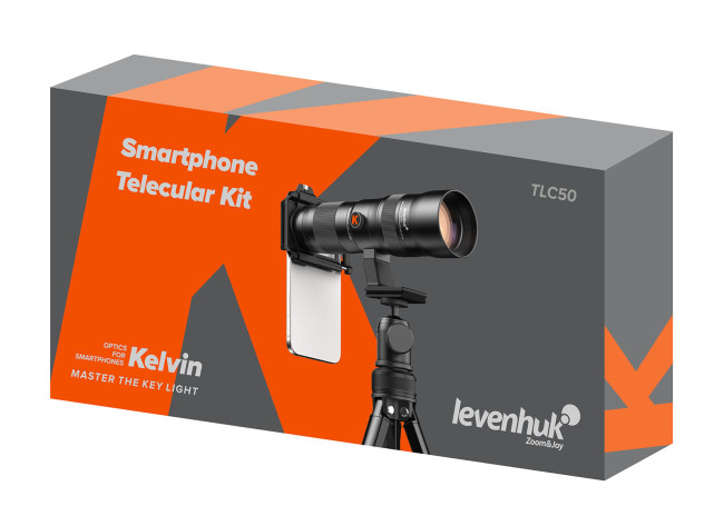 Набор с телекуляром для телефона Levenhuk Kelvin TLC50