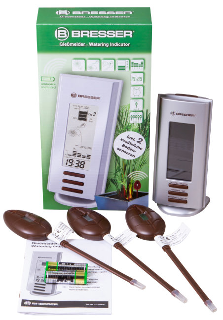 Индикатор полива растений Bresser с тремя датчиками