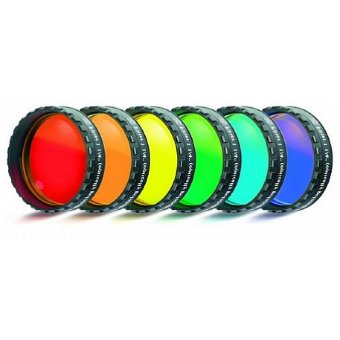Набор цветных фильтров Baader Planetarium, 1,25" - 6 шт.