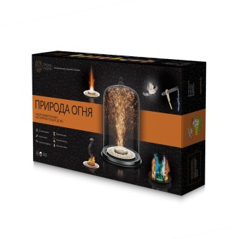 Большой набор химических экспериментов для детей "Природа огня"