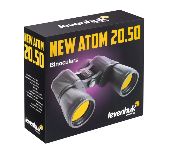 Бинокль Levenhuk New Atom 20x50 Бинокль Levenhuk New Atom 20x50