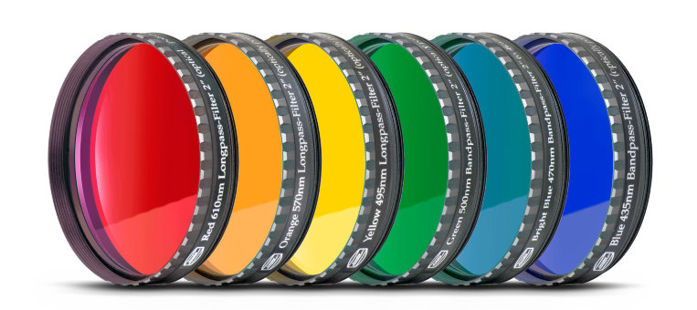 Набор цветных фильтров Baader Planetarium, 2" - 6 шт.