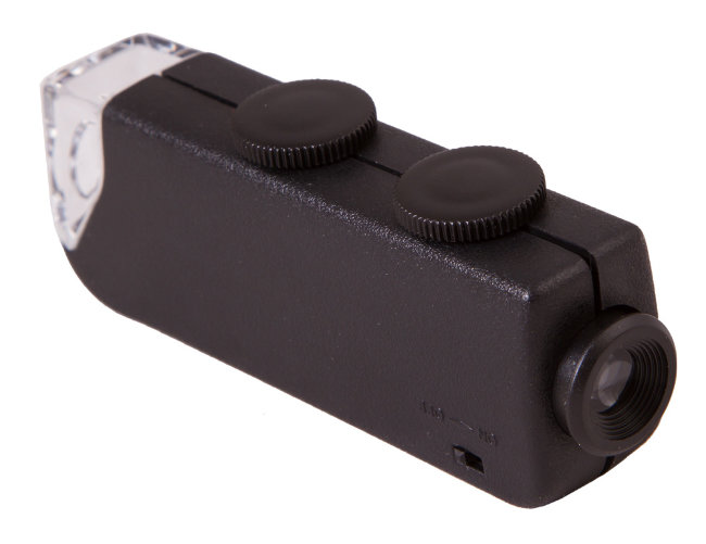 Микроскоп карманный Bresser 60x-100x со светодиодной подсветкой