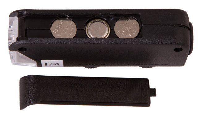 Микроскоп карманный Bresser 60x-100x со светодиодной подсветкой