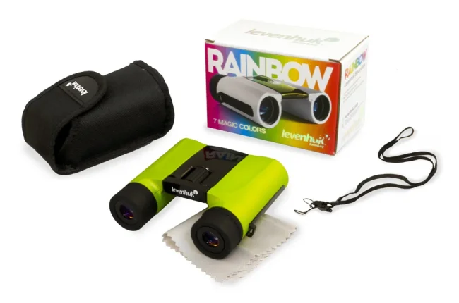 Бинокль Levenhuk Rainbow 8x25 Lime Бинокль Levenhuk Rainbow 8x25 Lime