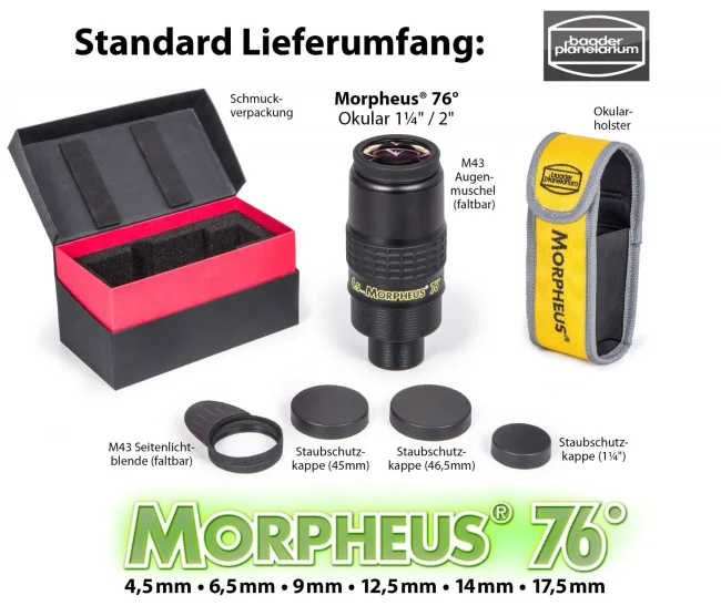 Окуляр Baader Planetarium Morpheus 76 гр., 4,5 мм Окуляр Baader Planetarium Morpheus 76 гр., 4,5 мм