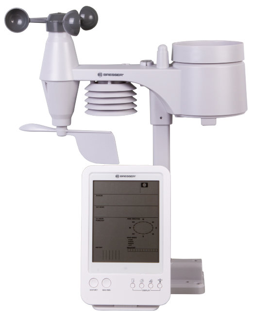 Метеостанция Bresser «5 в 1», белая