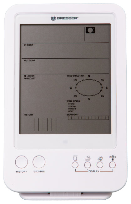 Метеостанция Bresser «5 в 1», белая