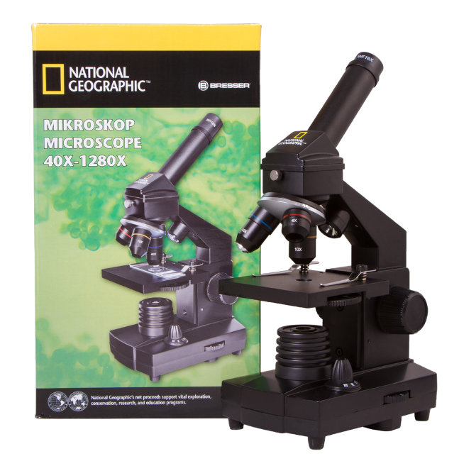 Микроскоп Bresser National Geographic 40–1280x Микроскоп Bresser National Geographic 40–1280x