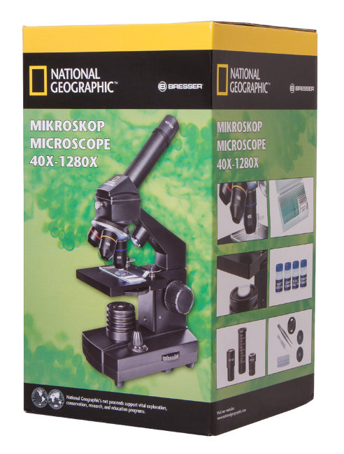 Микроскоп Bresser National Geographic 40–1280x Микроскоп Bresser National Geographic 40–1280x