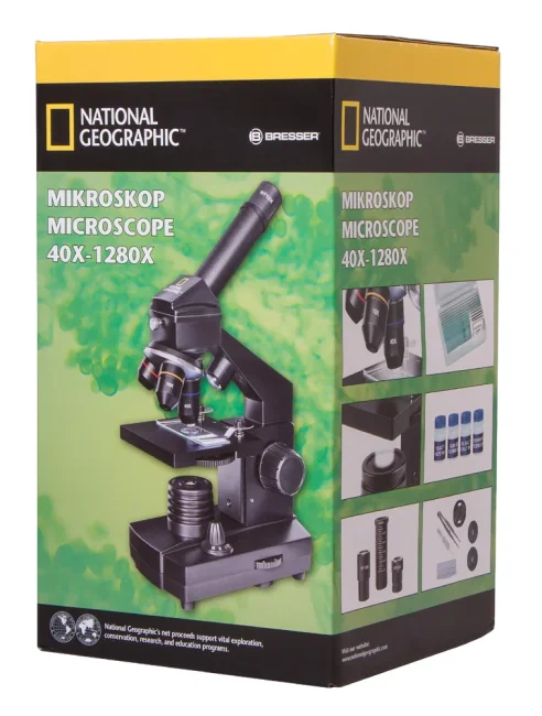 Микроскоп Bresser National Geographic 40–1280x Микроскоп Bresser National Geographic 40–1280x