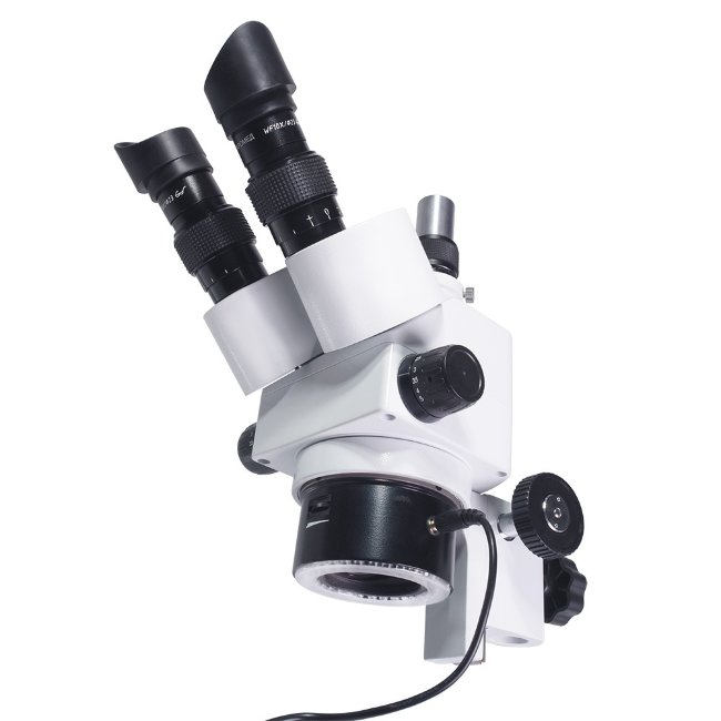 Оптич.головка Микромед МС-4-ZOOM (тринокуляр) с фокусировочным механизмом на штатив