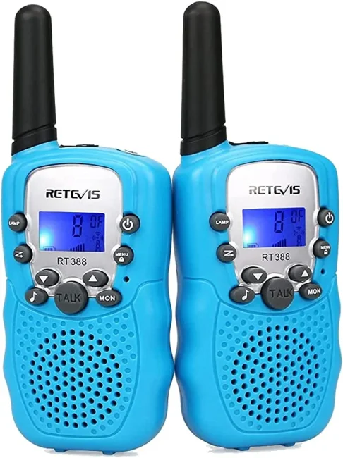 Рация Retevis Walkie-Talkie RT388 пара (светло-синяя) Рация Retevis Walkie-Talkie RT388 пара (светло-синяя)